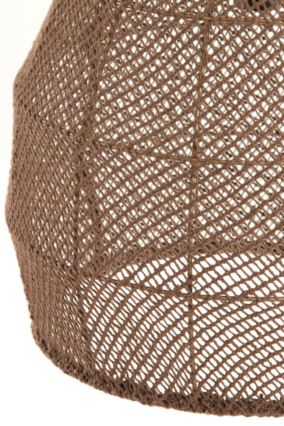 HÄNGELAMPE Makassar Braun Ø50/50 cm - Braun, Textil (50/50/50cm) - Light & Living