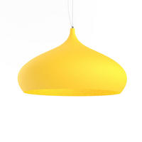 HÄNGELEUCHTE - Gelb, Metall (60/60/55cm) - Lumicom