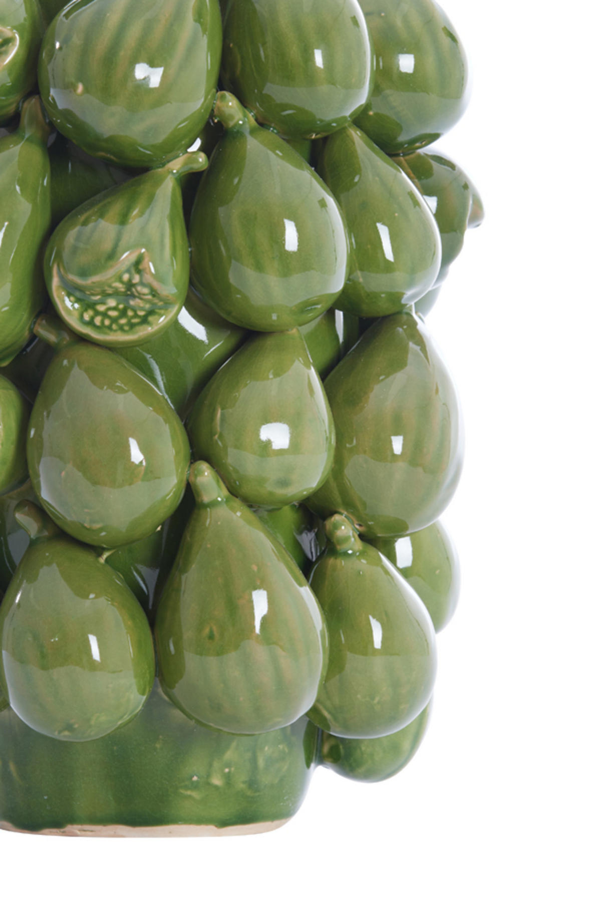 VASE Natalia Grün Ø23,5/32,5 cm - Grün, Keramik (32.5cm) - Light & Living