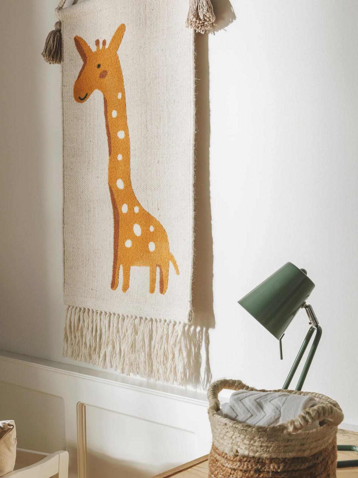 WANDDEKO Savannah Gelb 45x75 cm - Gelb, Textil (45/75cm) - Lytte