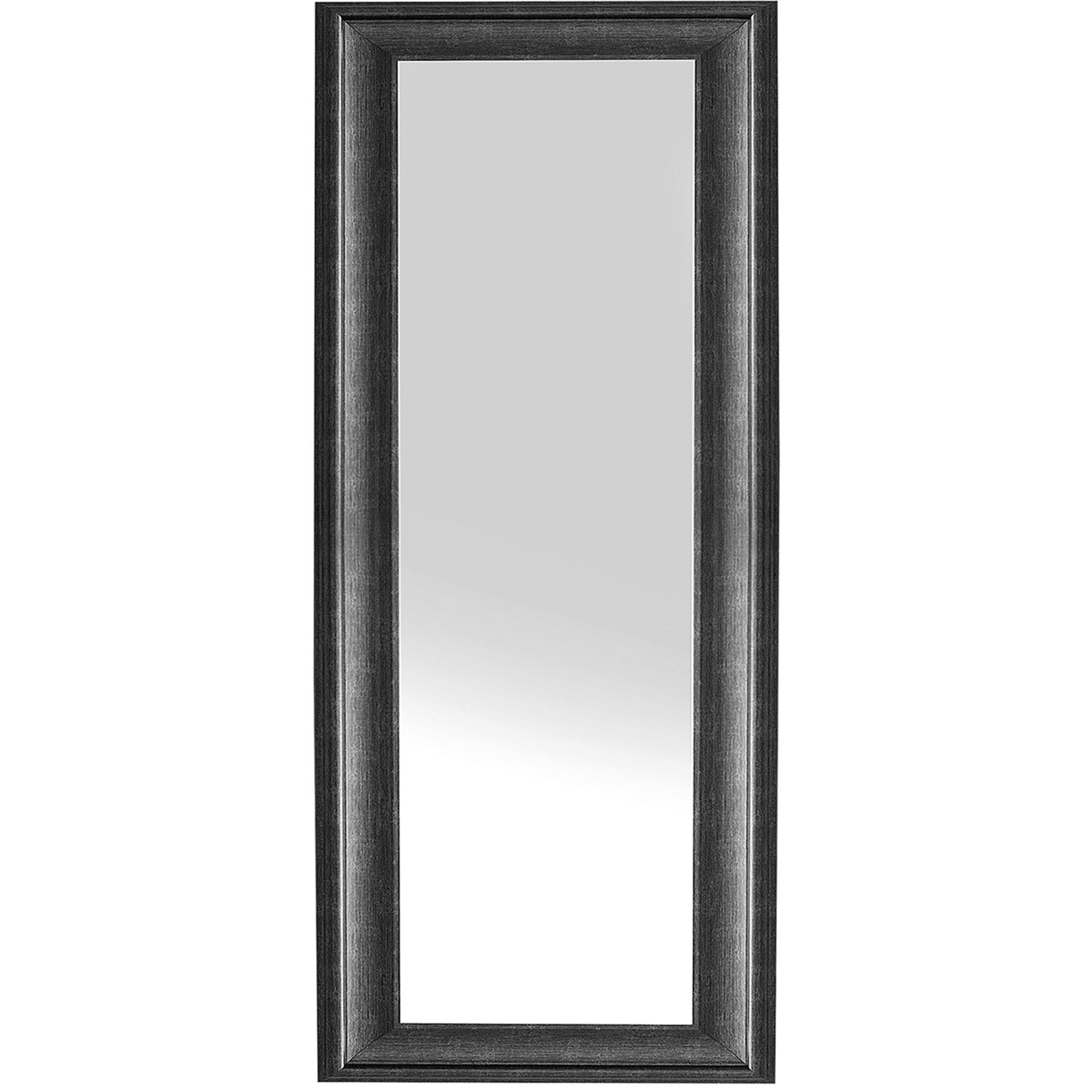 OGLINDĂ DE PERETE neagră dreptunghiulară 51/141 cm Lunel