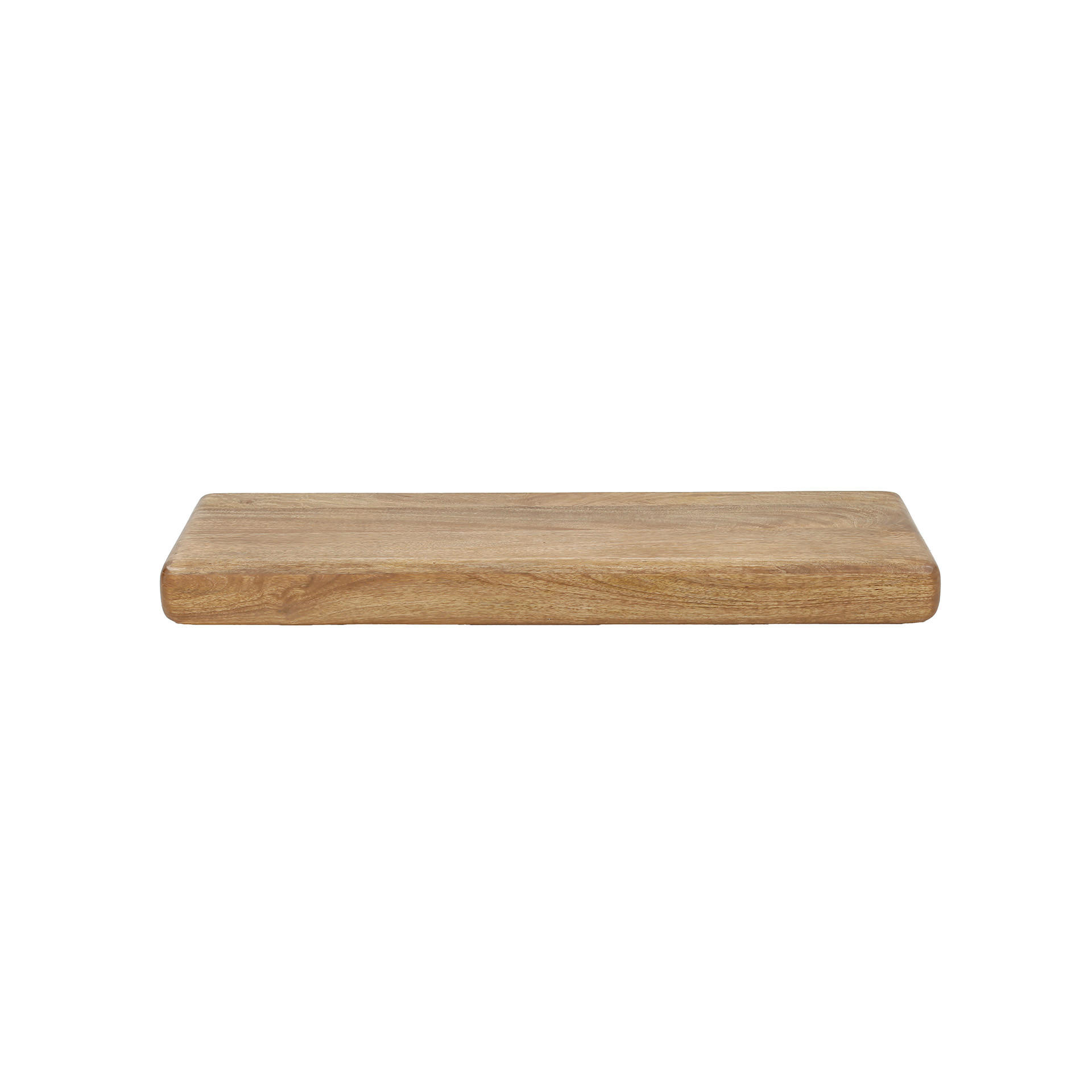 WANDREGAL Sleek Beige 35/118/ 10 cm - Beige, Holz (118/10/35cm) - Hoyz Collection