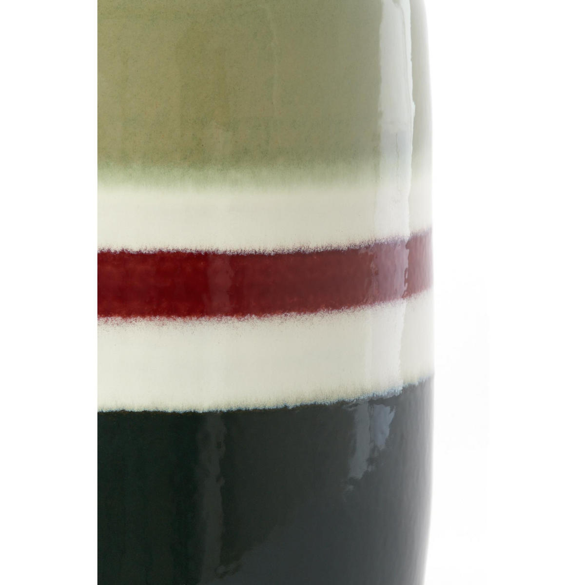 BEISTELLTISCH Franca Grün 34/34/46.5 cm - Grün, Keramik (34/34/46.5cm) - Light & Living