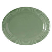 SERVIERPLATTE Beat Color Glaze Salbeigrün 35 x 28 cm - Grün, Keramik (28/2.2/35.3cm) - Seltmann Weiden