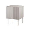 NACHTTISCH-SET Isla (2 Stück) - Beige, Holzwerkstoff/Metall (45/59/40cm) - MIRJAN24