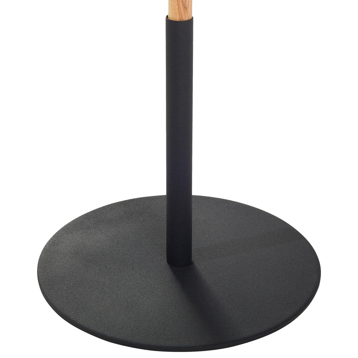 STEHLAMPE Owens 12/12/125 cm - Schwarz, Holz (12/28/125cm) - Beliani