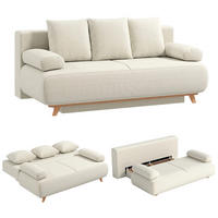 SCHLAFSOFA Beige 188.0/100.0/84.0cm - Beige, Textil (100/84/188cm)