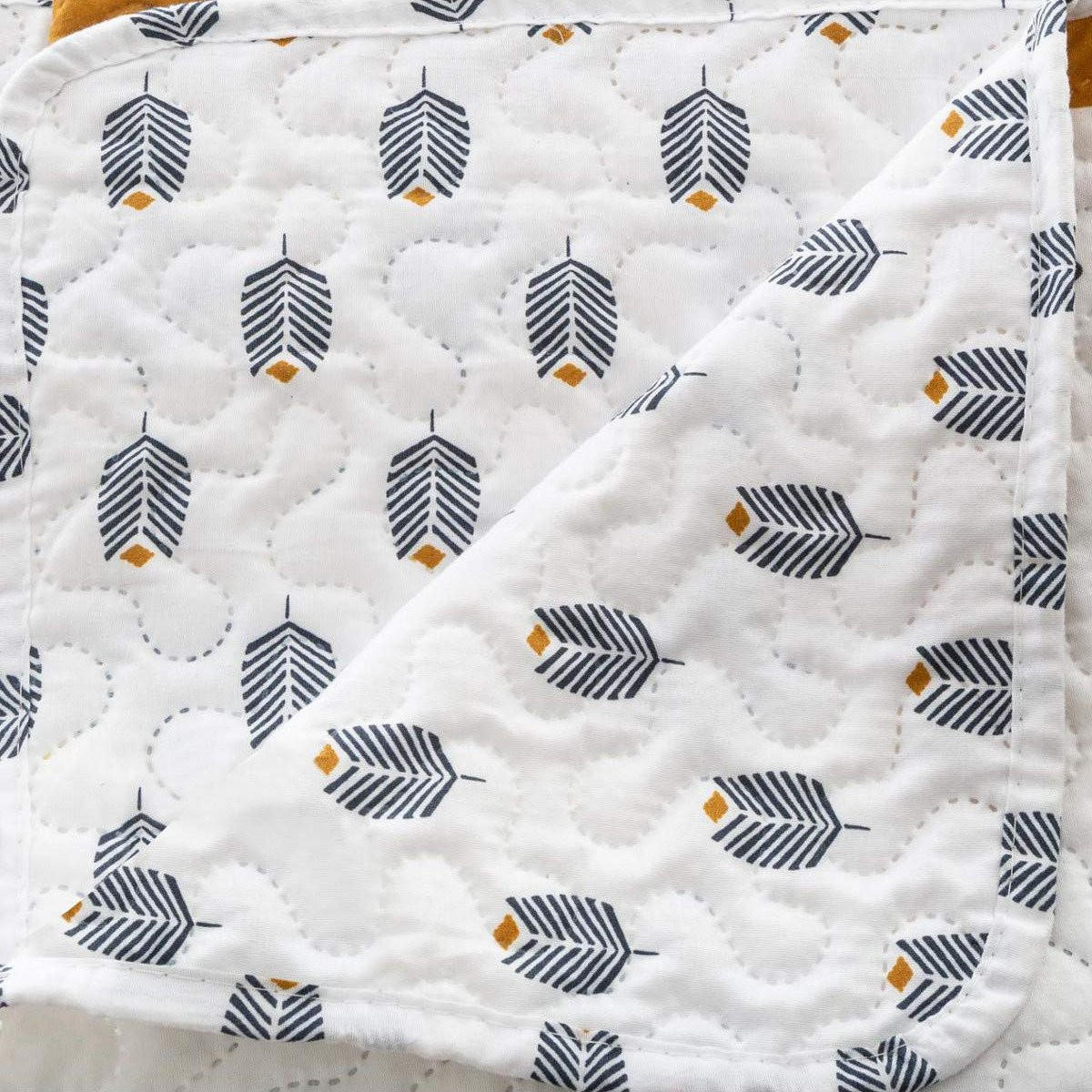 TAGESDECKE 240/220 cm - Blau, Textil (220/240cm) - Atmosphera Createur d´interieur