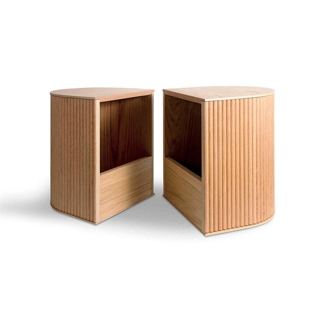 HOCKER Duna mit Stauraum - Eichefarben, Holz (35/45/32.8cm) - Woodendot