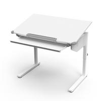 KINDERSCHREIBTISCH Arc Weiß 108 x 68 cm höhenverstellbar - Weiß, Holzwerkstoff (108/83.5/68cm) - Vicco