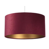 HÄNGELEUCHTE Gold 50/25 cm - Lila/Goldfarben, Kunststoff (50/0.8/25cm) - ONZENO