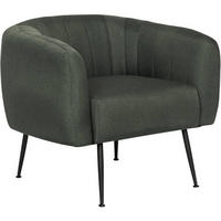 SESSEL - "Diana" - 1 Person - Dunkelgrau - Dunkelgrau, Textil (73/72/81cm) - Habitat Garten