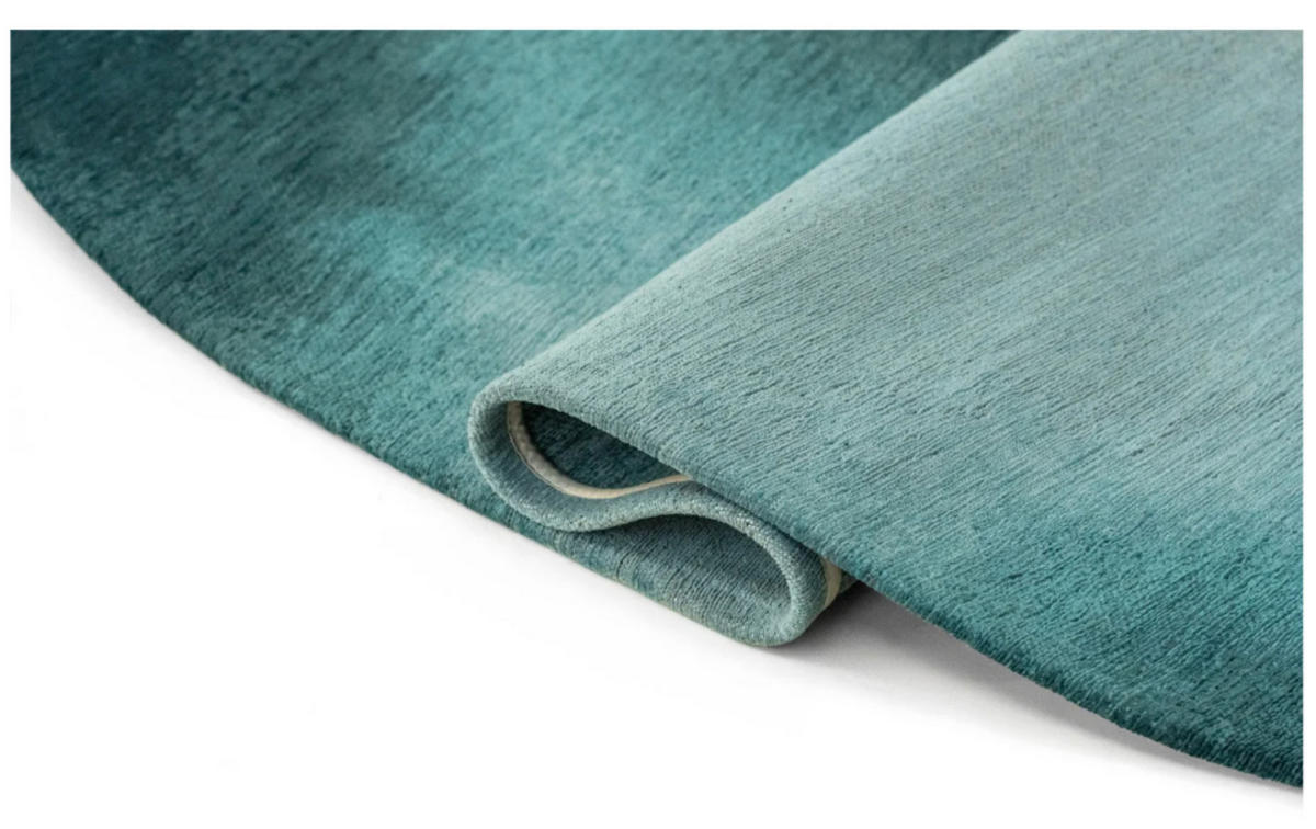 TEPPICH modern Flachgewebe AERO Blau 340 x 235 cm - Blau, Textil (340/235cm) - Novatrend