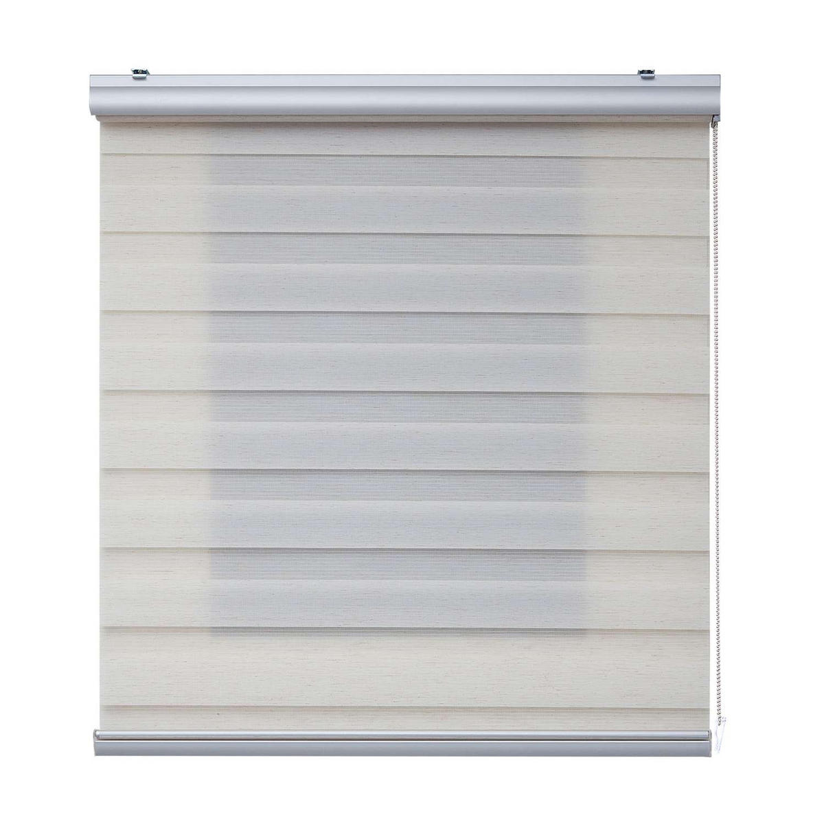 DOPPELROLLO Leinen 60x250 cm - Creme, Kunststoff (60/250cm) - STORESDECO