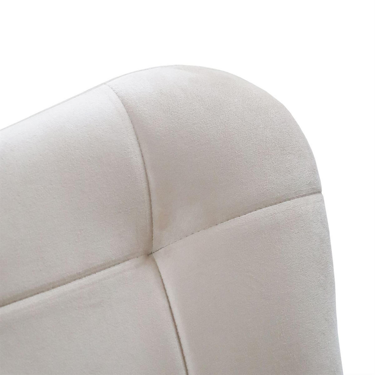 SESSEL SAND mit Buchenbeinen - Ecru/Buchefarben, Textil (80/105/86cm) - Lookway