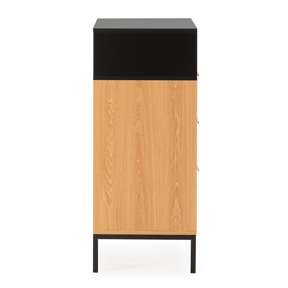 KOMMODE 80/95/40 Nieve Eichenfarbe - Honigeiche, Holzwerkstoff (80/95/40cm) - VS Venta-stock