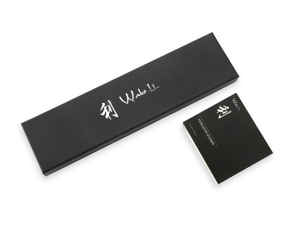 NAKIRIMESSER 17 cm - Schwarz, Metall (30cm) - Wakoli