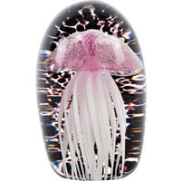 BRIEFBESCHWERER Medusa Rosa Schwarz - Rosa, Glas (4.5/12/4.5cm) - FURNARO