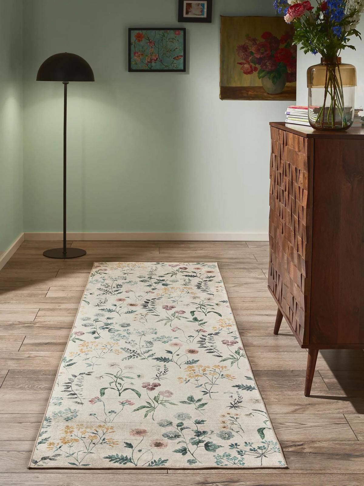 LÄUFER Milly waschbar Multicolor 80/240 cm - Multicolor, Kunststoff/Textil (80/240cm) - benuta