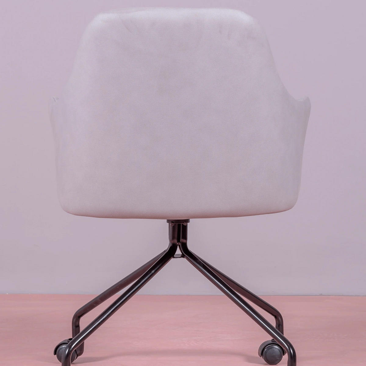 BÜROSTUHL Textil Hellgrau - Hellgrau, Textil (58/82/55cm) - Nest Dream