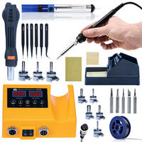 LÖTKOLBEN OH660 2-in-1 Set - 660 W, Hot-Air 100-500 °C, Lötkolben 60 W, PID, 22 mm Düse - Multicolor, Kunststoff/Metall (10/10/10cm)