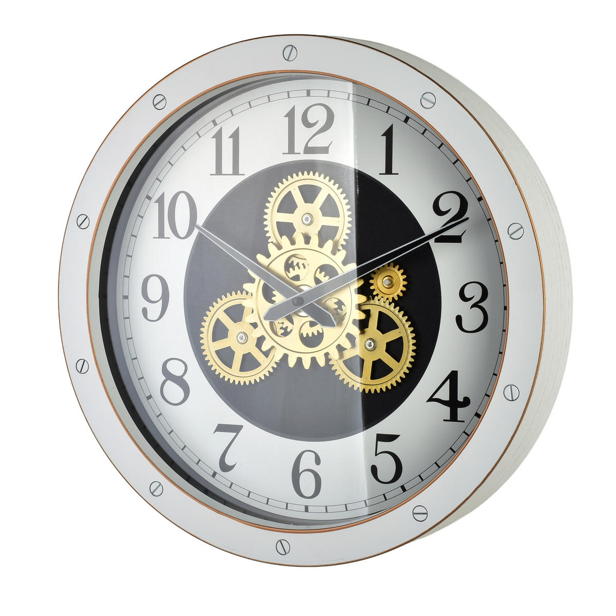 WANDUHR Ramsey gold 40/40/40 cm Kunststoff - Goldfarben, Kunststoff (40/40/40cm) - Mondex