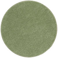 LUXUS HOCHFLOR LANGFLOR TEPPICH MILANO RUND - Mintgrün, Textil (160/160cm) - Snapstyle
