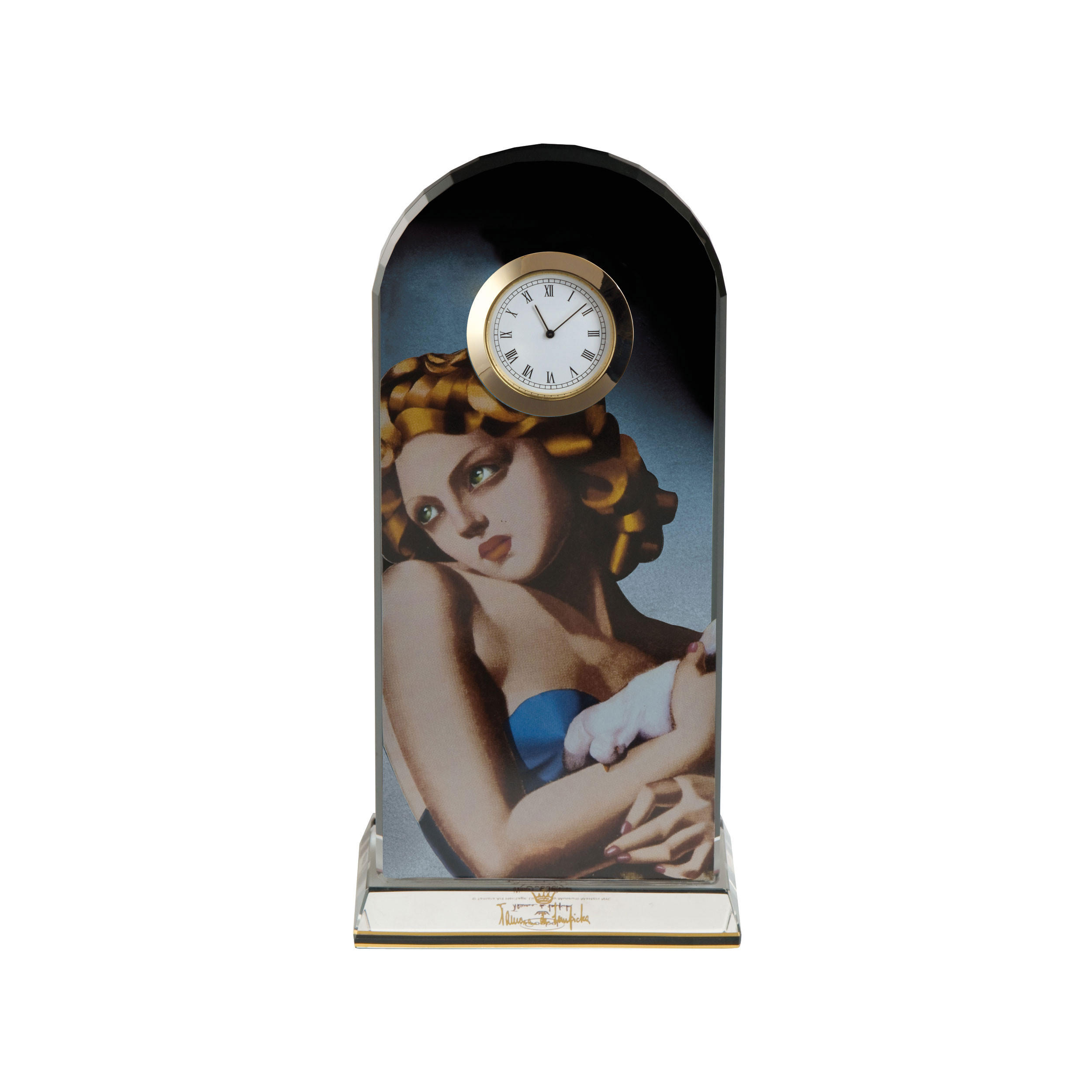 DEKO Woman with Dove Artis Orbis Tamara de Lempicka Bunt Glas - Multicolor, Glas (4.5/23/11cm) - Goebel