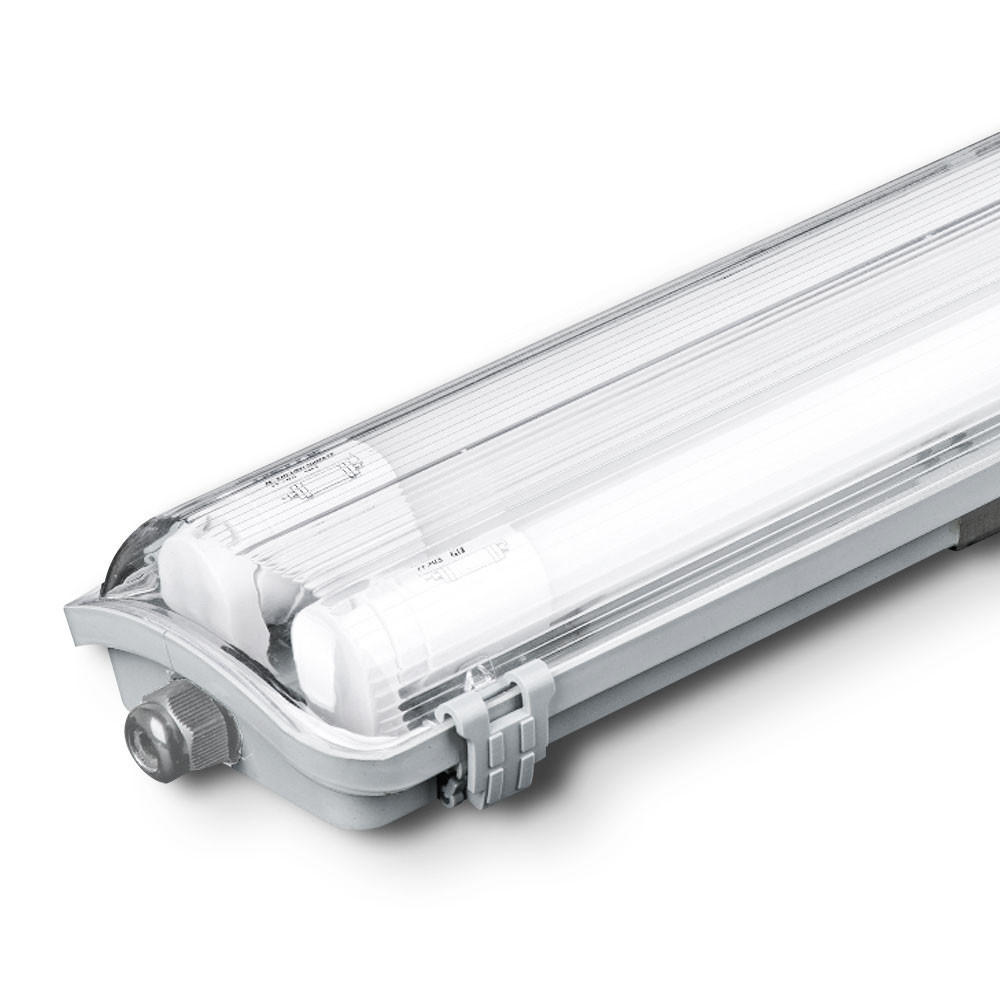 LED DECKENLEUCHTE Weiß Modern - Weiß, Kunststoff (126/9.6/5.8cm)