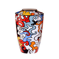 VASE Billy the Artist -Evolution of love, Bunt, 42 cm - Multicolor, Keramik (42cm) - Goebel