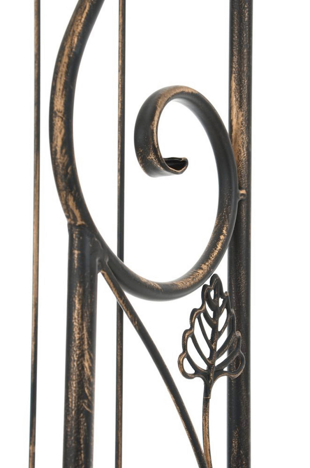 ROSENBOGEN Antigua bronze - Braun, Metall (118/248/30cm) - TPFLiving
