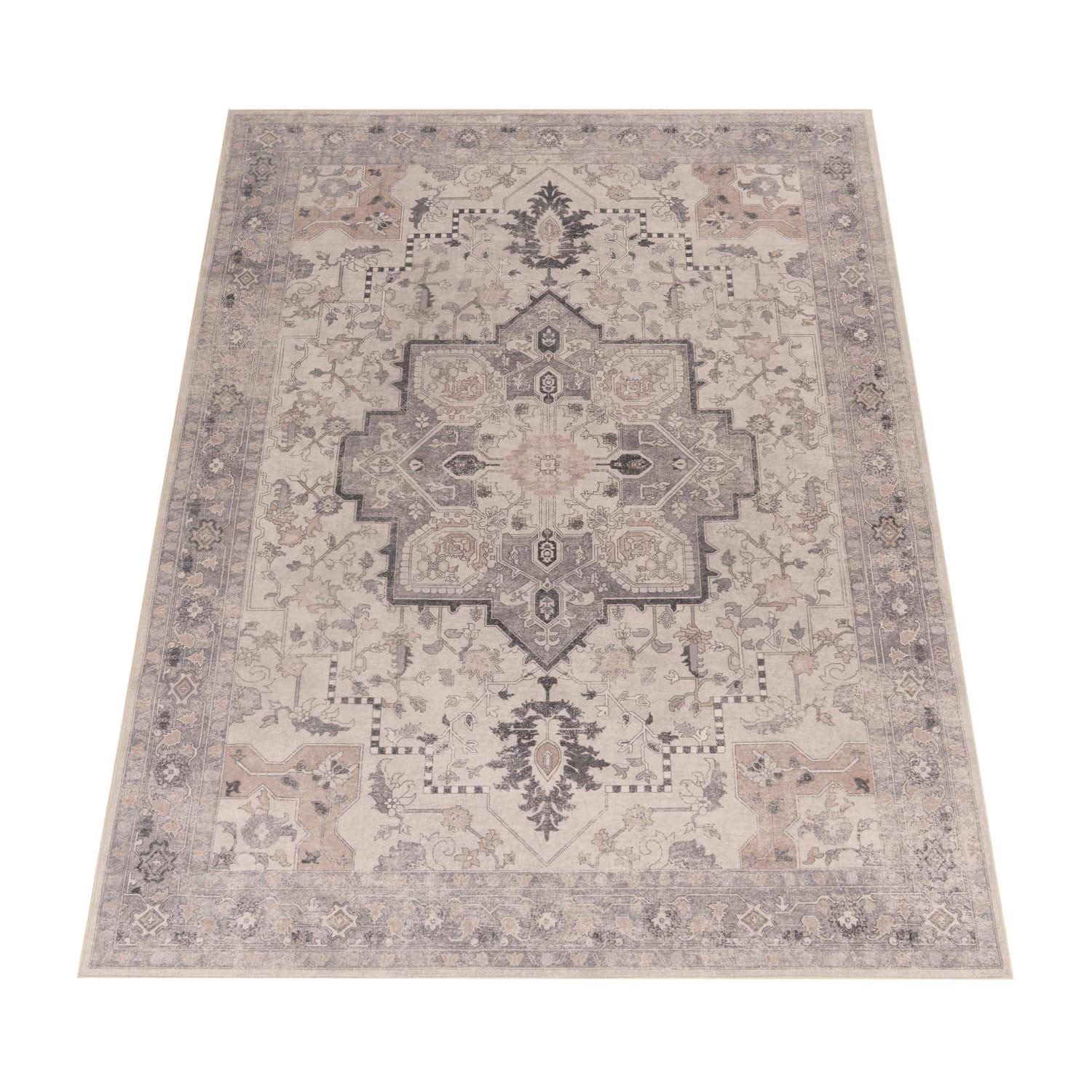 KURZFLORTEPPICH 120/160 cm Semer 425 - Beige, Kunststoff (120/160cm) - Paco Home