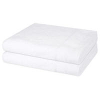 DUSCHTUCH Rubin 2er-Set - Weiß, Textil (70/140cm) - Ross