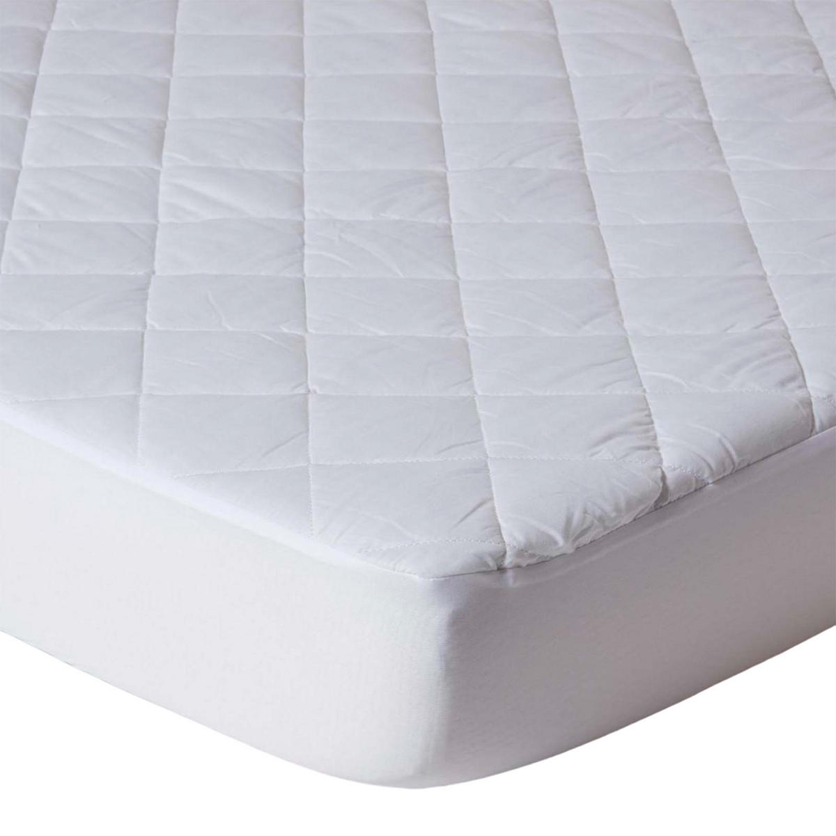 BABY-MATRATZENSCHONER wasserdicht & gepolstert 60/120 cm, 2er-Set - Weiß, Textil (60/120cm) - Homescapes