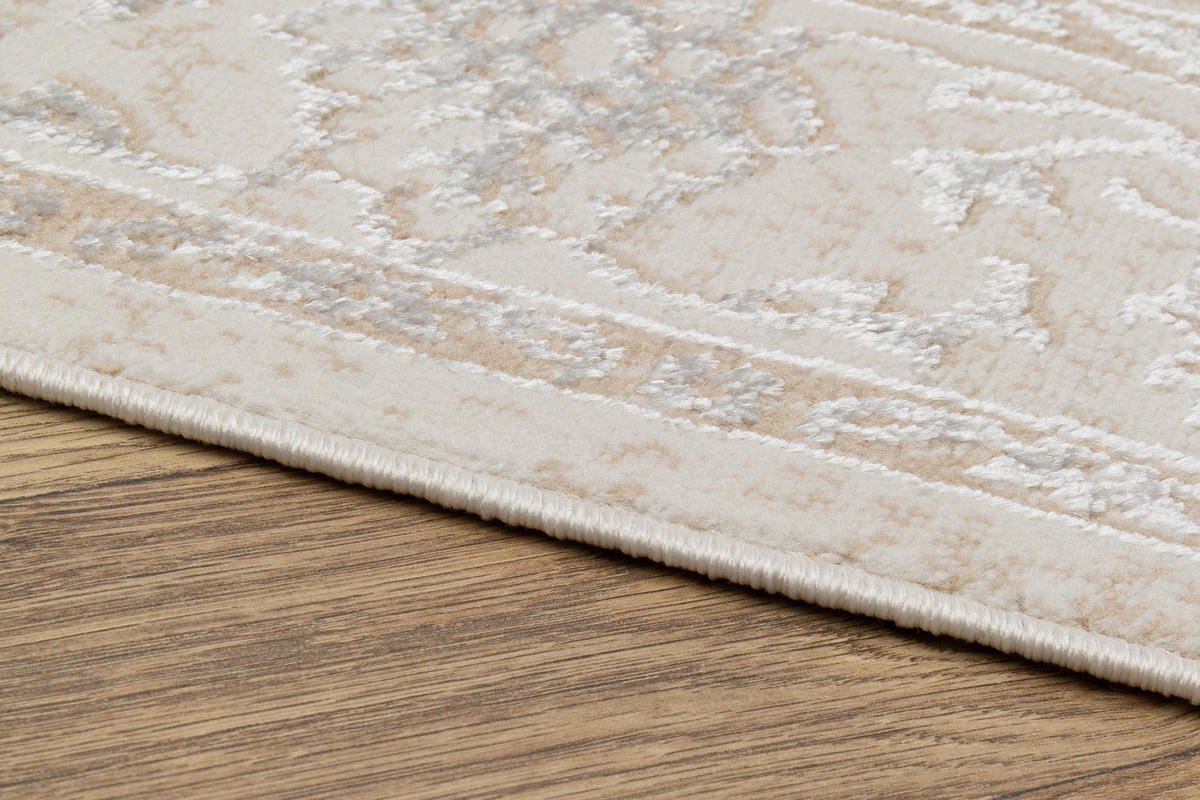 TEPPICH ARES Creme 180/250 cm - Creme, Kunststoff (180/250cm) - Tapiso
