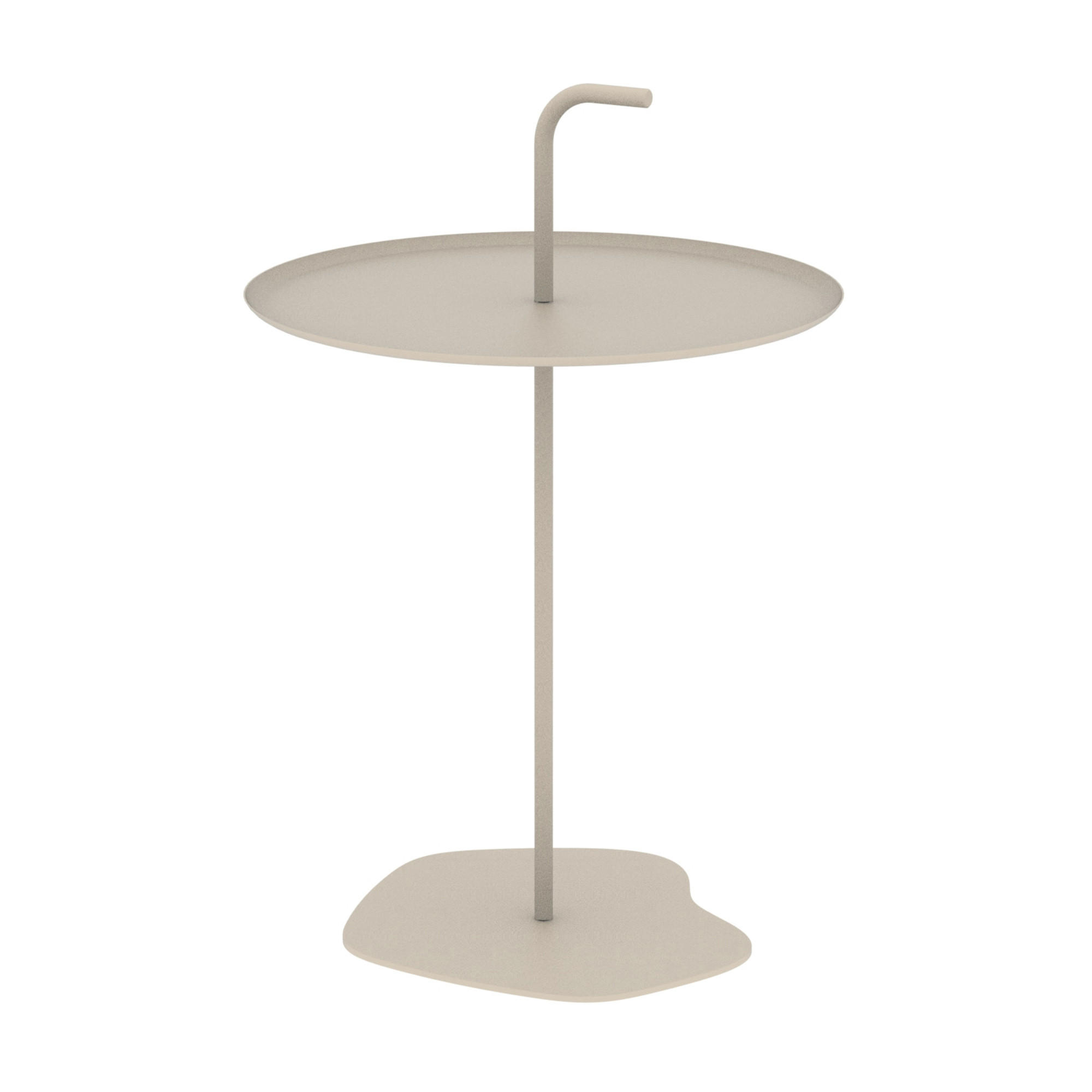 BALKONTISCH Calimera - Champagner, Metall (38/38/56.5cm) - casa.pro