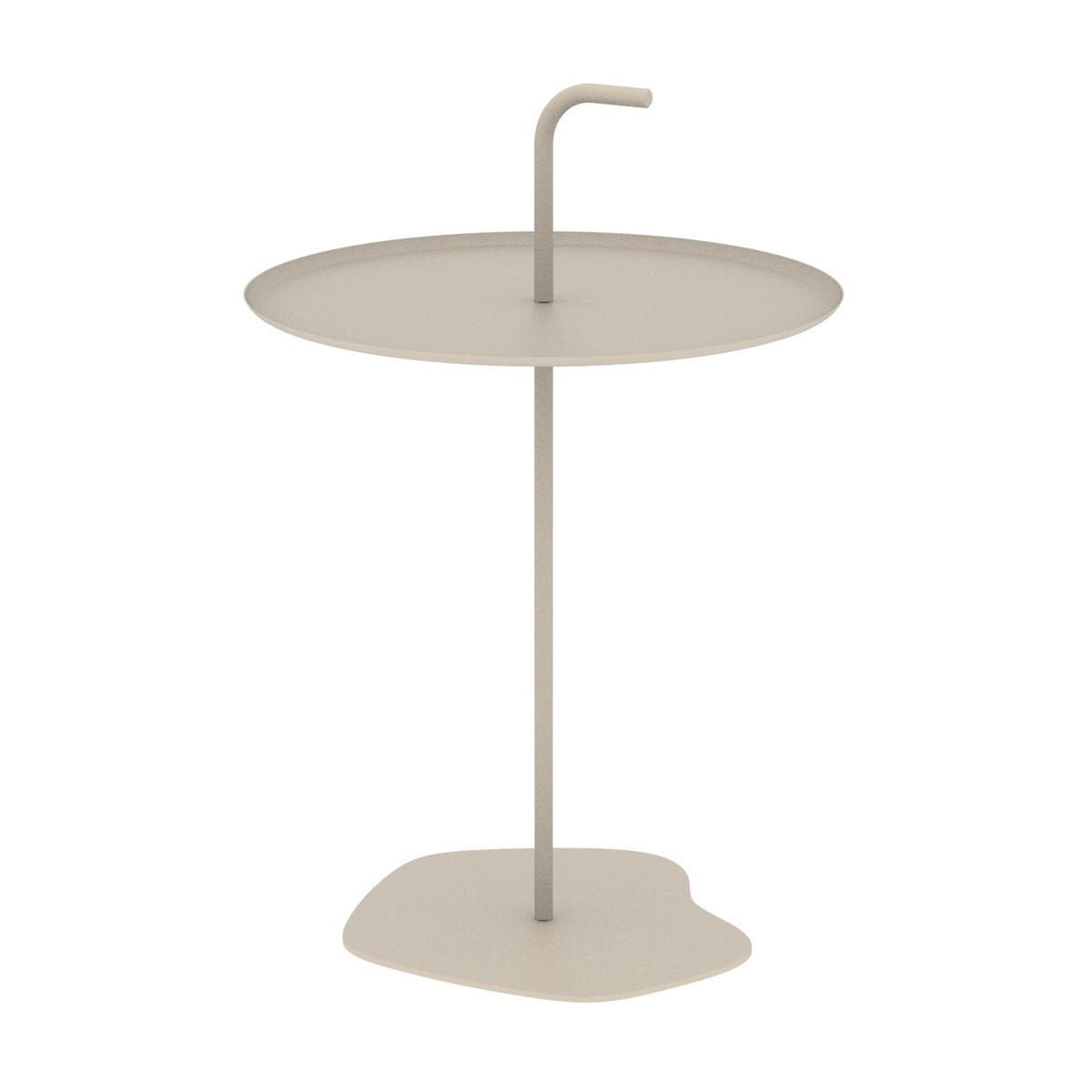 BALKONTISCH Calimera - Champagner, Metall (38/38/56.5cm) - casa.pro