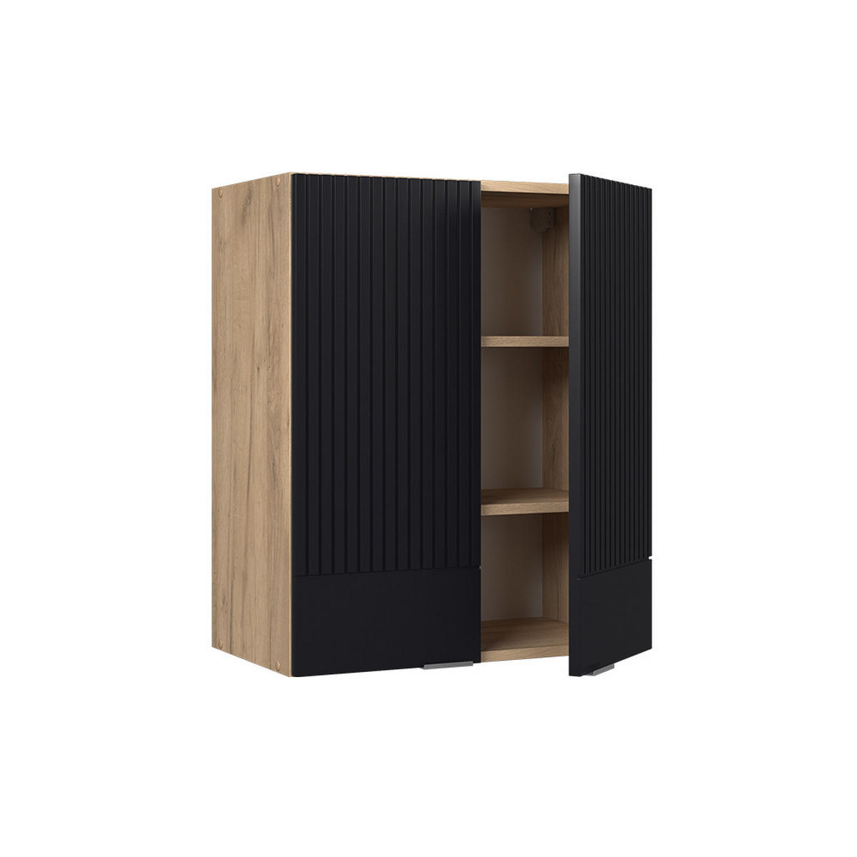 Honigeiche/Schwarz, Holzwerkstoff (60/72/34.1cm) - Vicco