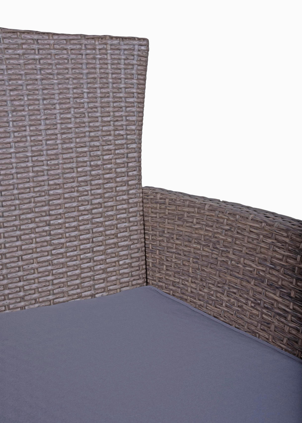 BALKONMÖBEL-SET Trine 3-teilig Braun Balkon-Set - Braun, Holz - DELUKE