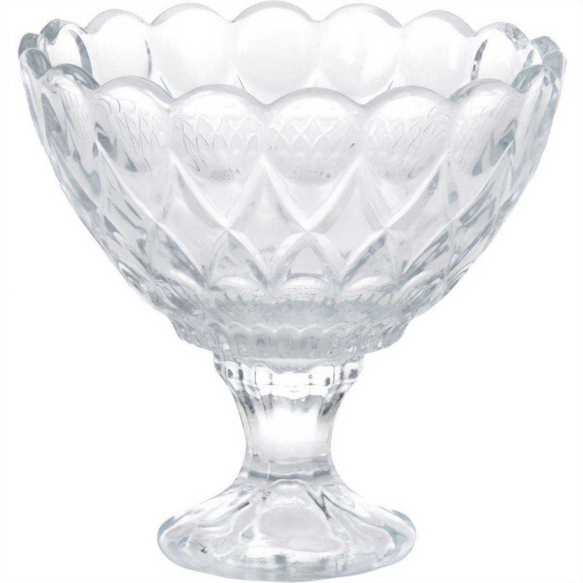 EISBECHER Diamond 200 ml 3er-Set - Transparent, Glas (9.7cm) - Excellent Houseware