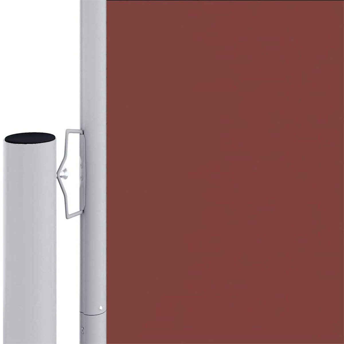 SEITENMARKISE Ausziehbar Braun 220x600 cm - Braun, Textil (600/220/600cm) - furnicato