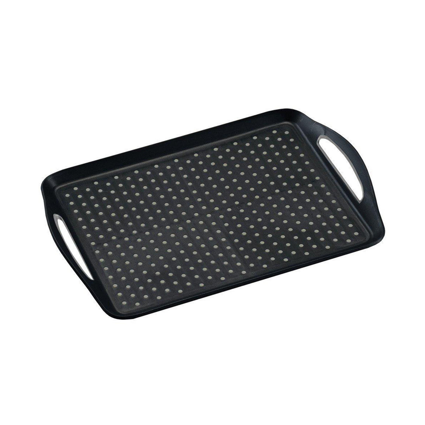 TABLETT Schwarz 45,5/32/4,5 cm - Schwarz, Kunststoff (32/4.5/45.5cm) - Kesper