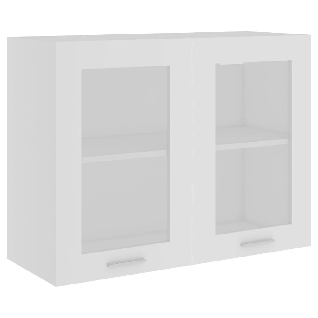vidaXL Küchenoberschrank Weiß 80x60x31 cm