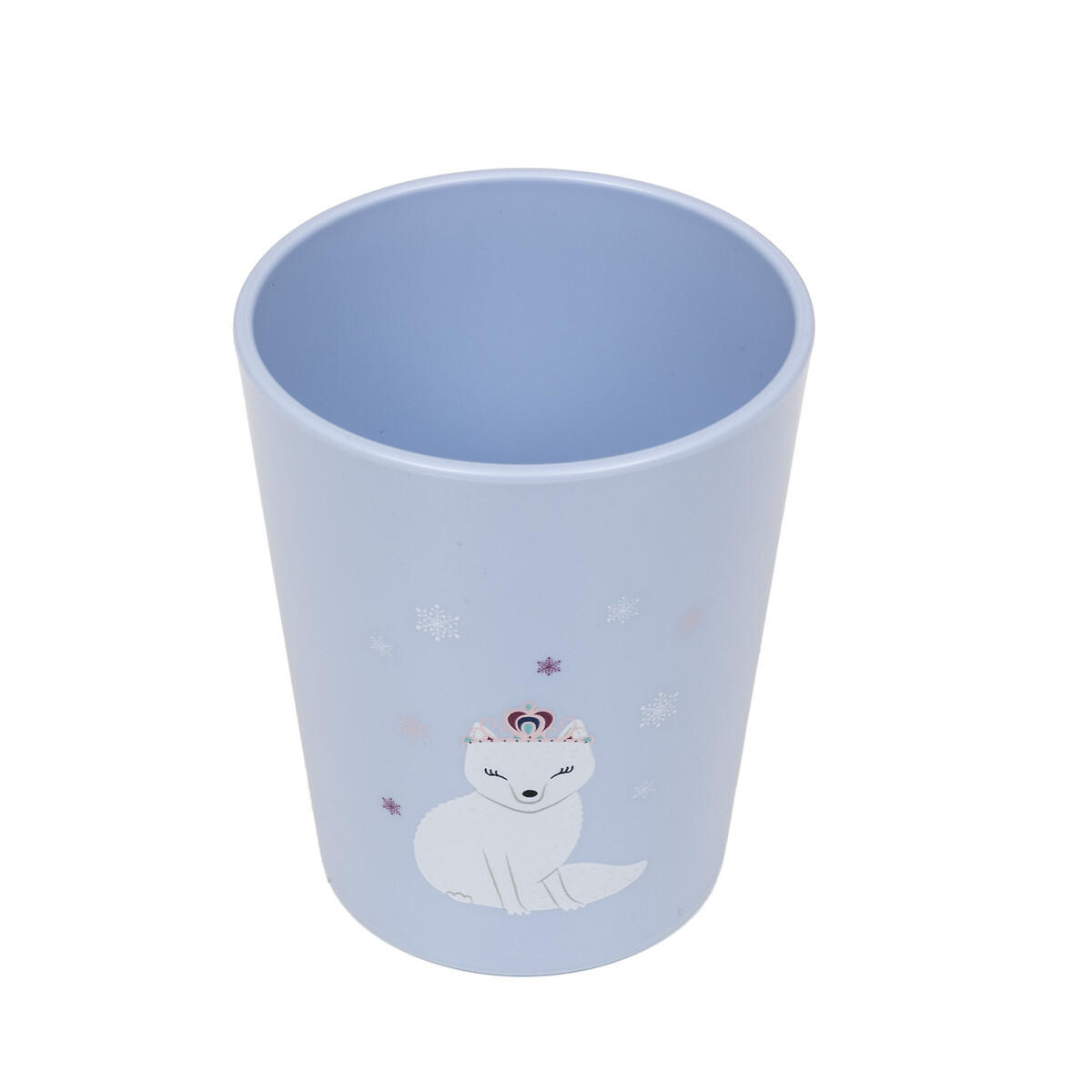 GESCHIRR-SET für Kinder Winter Fox Blau 26/10/19 cm - Blau, Kunststoff (10/19/26cm) - Atmosphera for kids