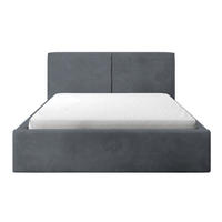 POLSTERBETT Farese Grau Cordbezug 180 cm - Grau, Textil (180/200cm) - Selsey