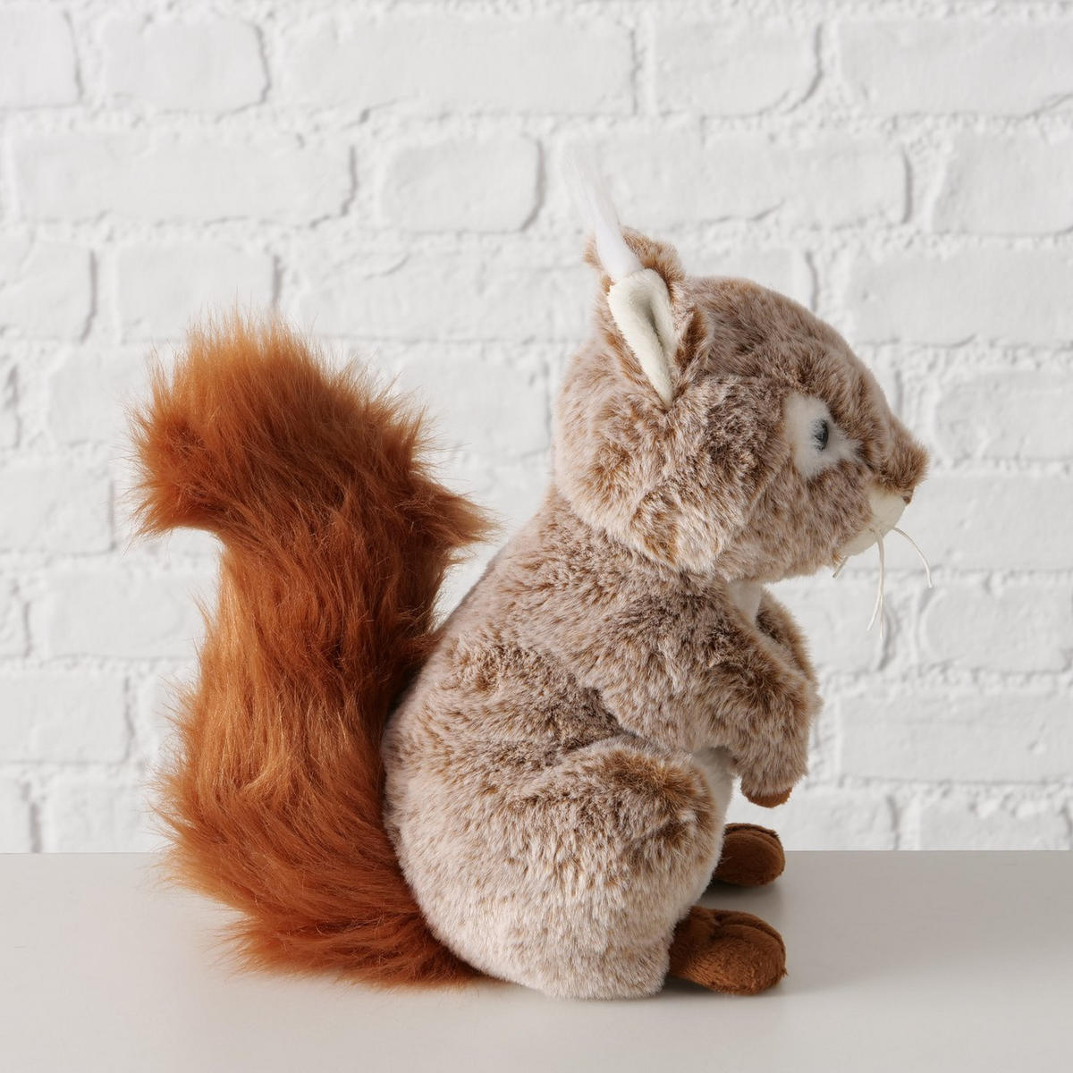 PLÜSCHTIER Eichhörnchen Daxi 14/23/24 cm - Braun, Textil (23/24/14cm) - Boltze Home