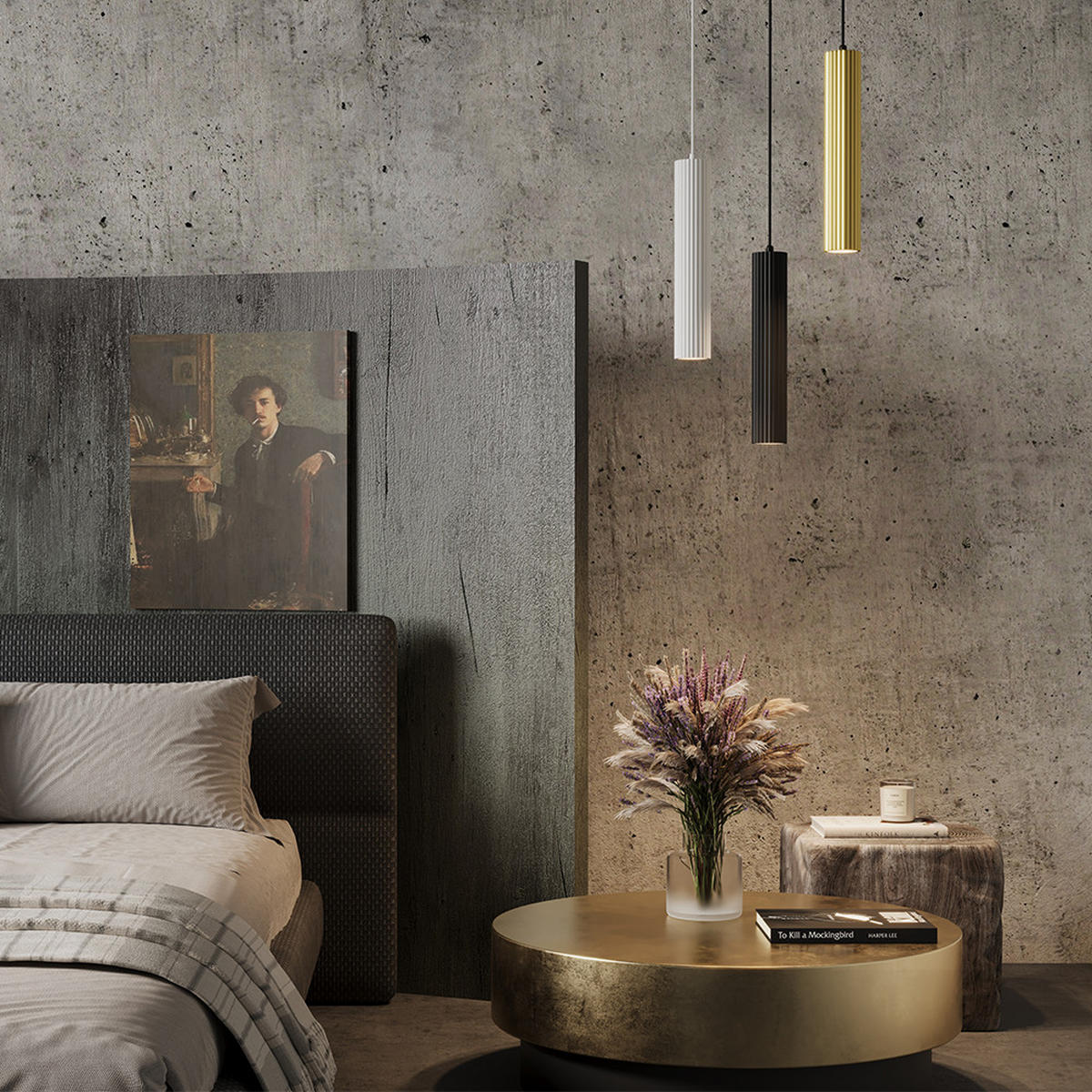 HÄNGELEUCHTE Calipso - Schwarz - 5.6/5.6/30 cm - Schwarz, Kunststoff (5.6/5.6/30cm) - Maytoni