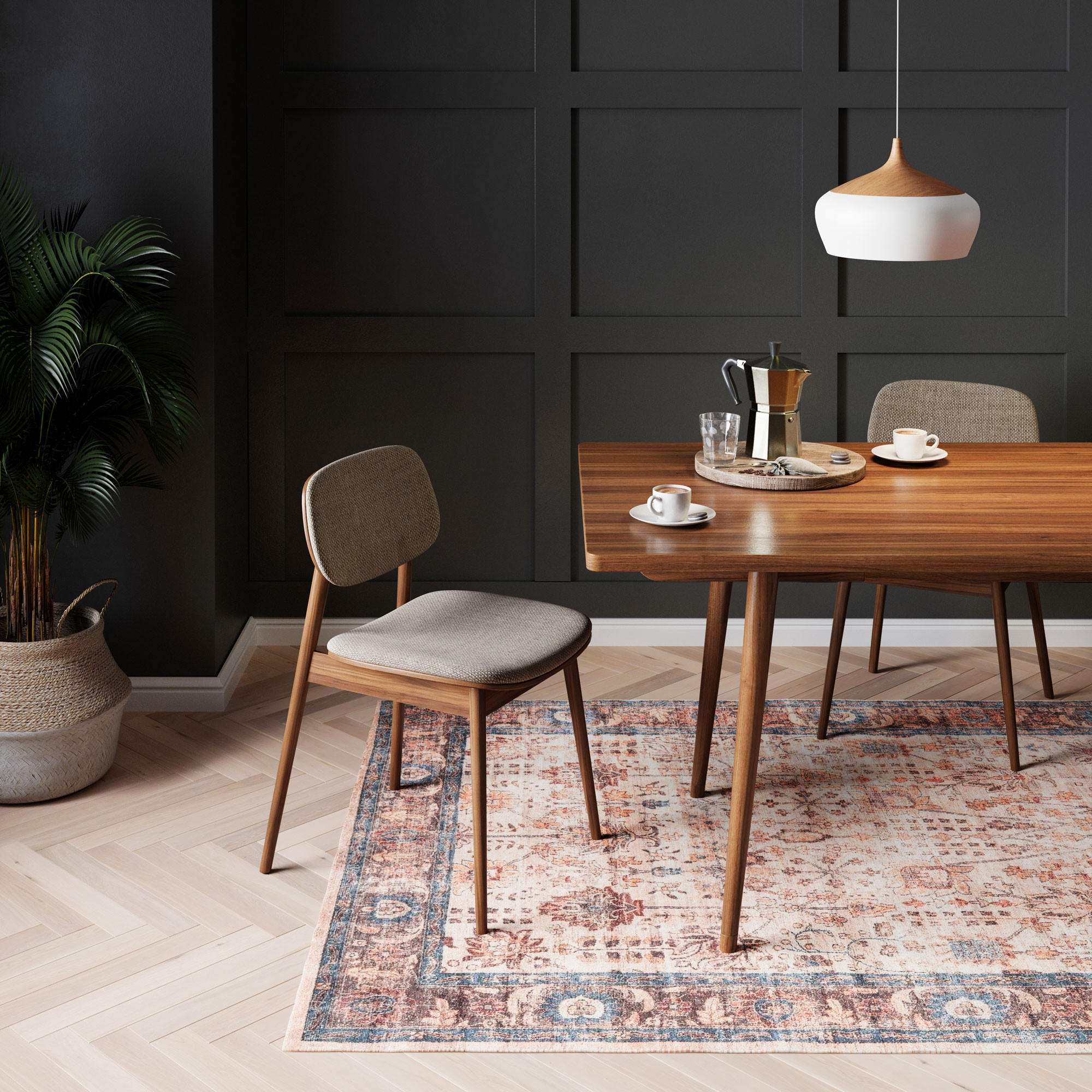 FLACHWEBETEPPICH Shannon - Beige, Textil (200/290cm) - Kukoon Rugs