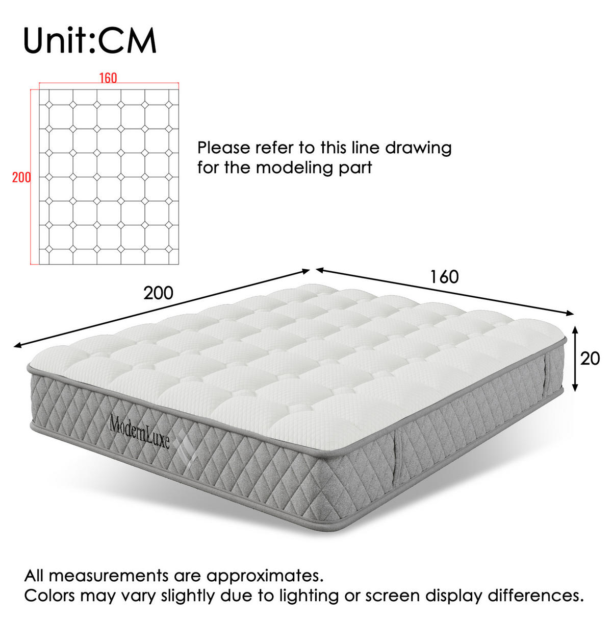 ČALÚNENÁ posteľ 160/200 cm s LED osvetlením, USB/Type-C nabíjacou stanicou a hydraulickým úložným priestorom, Béžová - béžová, textil (160/200cm) - Redom