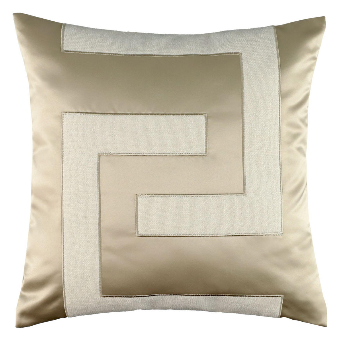 ZIERKISSENHÜLLE CUBE - Beige, Textil (50/50cm) - Sportalm Kitzbühel